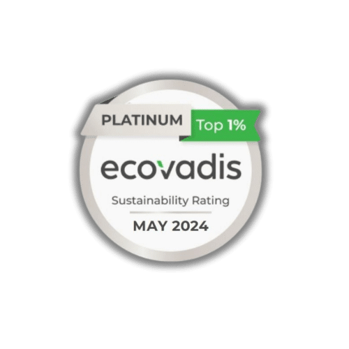 Médaille Platinum EcoVadis obtenue par ExpertCN